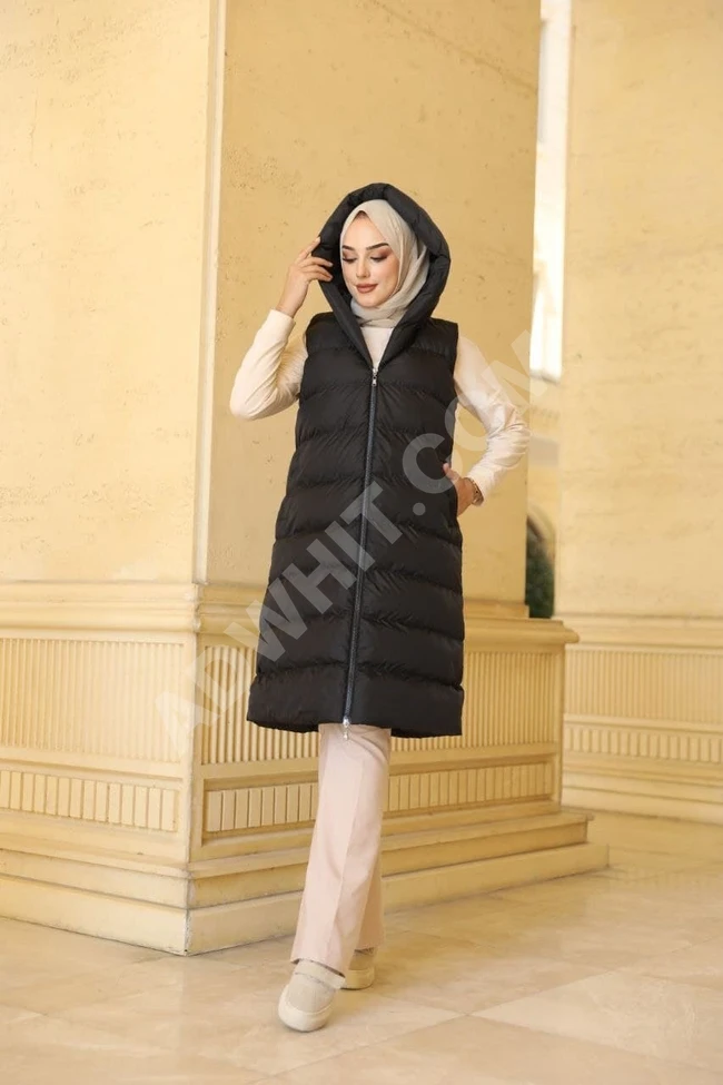 جاكيت نسائي مناسب للمحجبات 