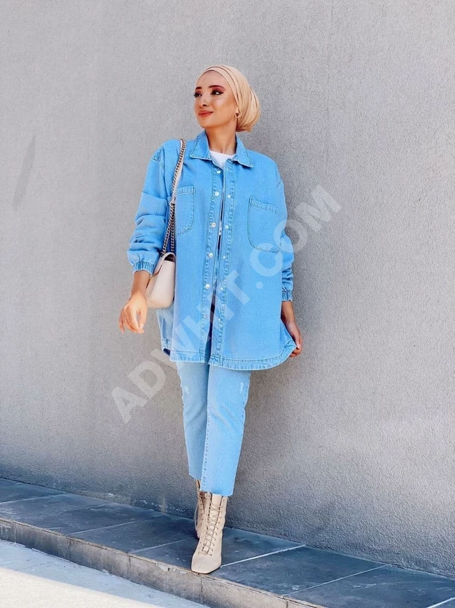 جاكيت جينز نسائي 