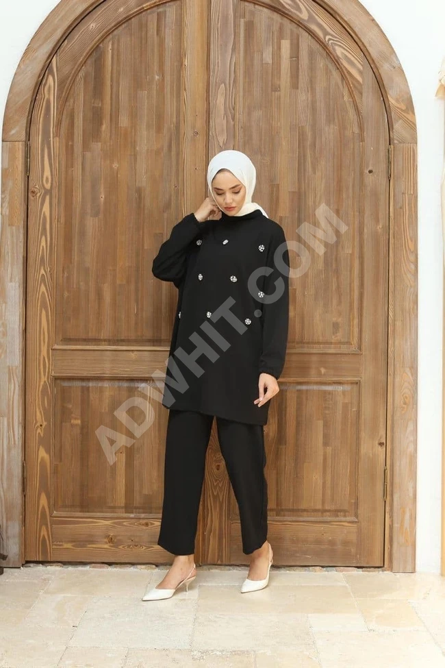 طقم نسائي راقي للمحجبات 