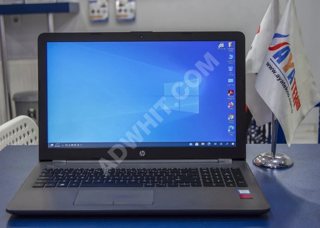 HP 250 G6  اللابتوب المناسب لكافة الاستخدامات المكتبية و شاشة عالية الدقة Full HD  مستعمل بنضافة الجديد