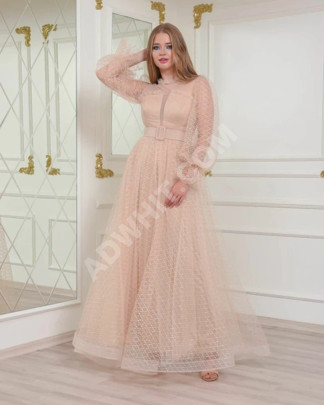 فستان سهرة نسائي راقي 