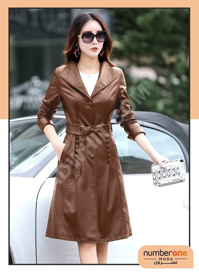 جاكيت جلد نسائي 