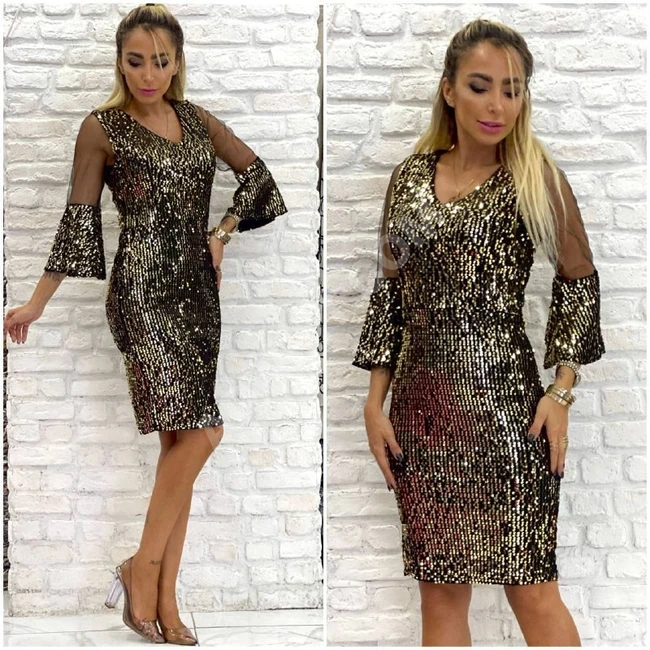 فستان سهرة نسائي قصير 