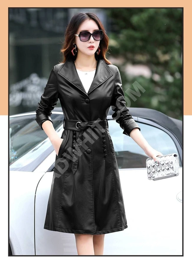 جاكيت جلد نسائي 