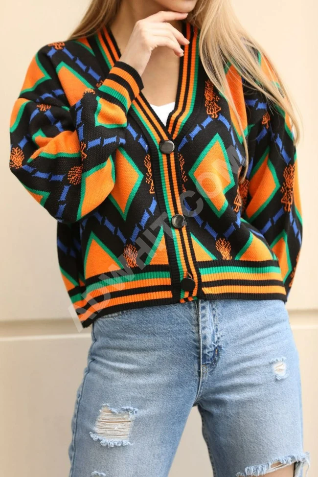 جاكيت صوف نسائي 