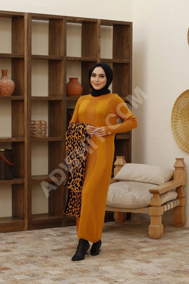 طقم نسائي شتوي للمحجبات 