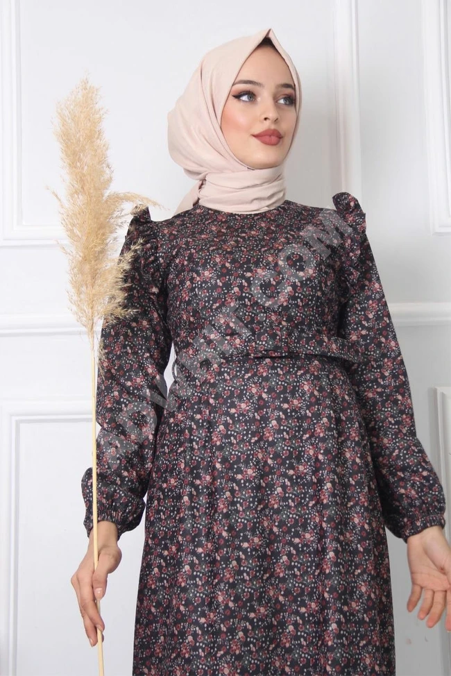 فستان نسائي طويل للمحجبات 