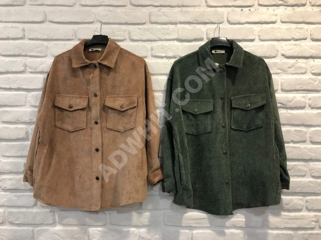 قميص نسائي مخمل 