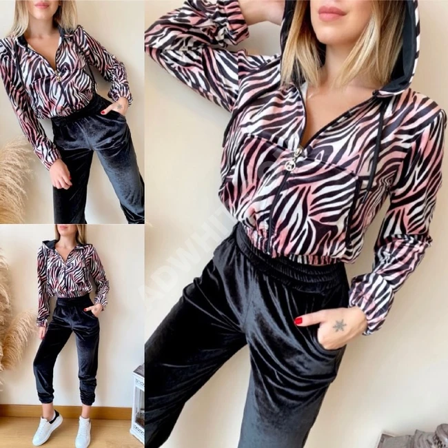 طقم مخمل نسائي 