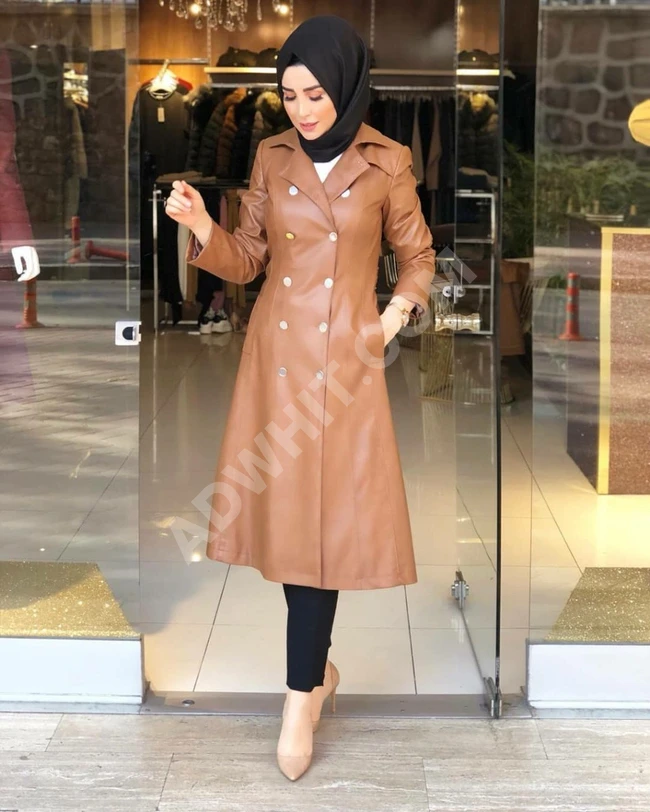 جاكيت جلد نسائي 