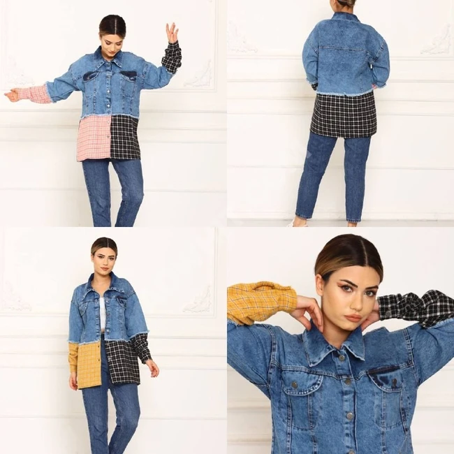 جاكيت جينز نسائي 