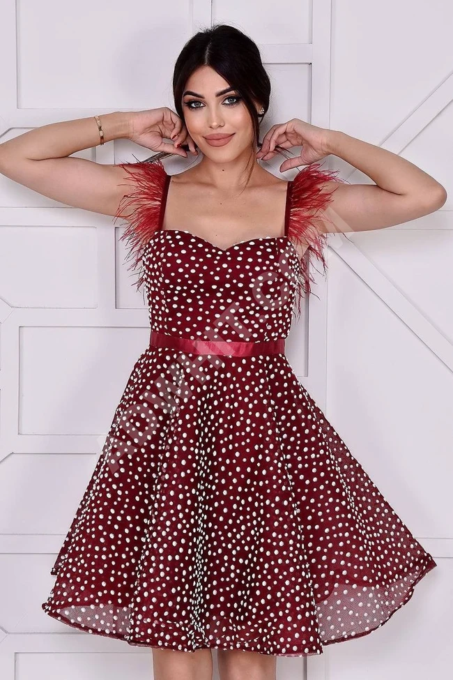 فستان سهرة نسائي قصير 