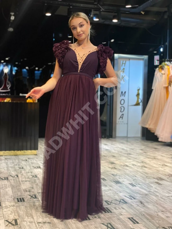 فستان سهرة نسائي 