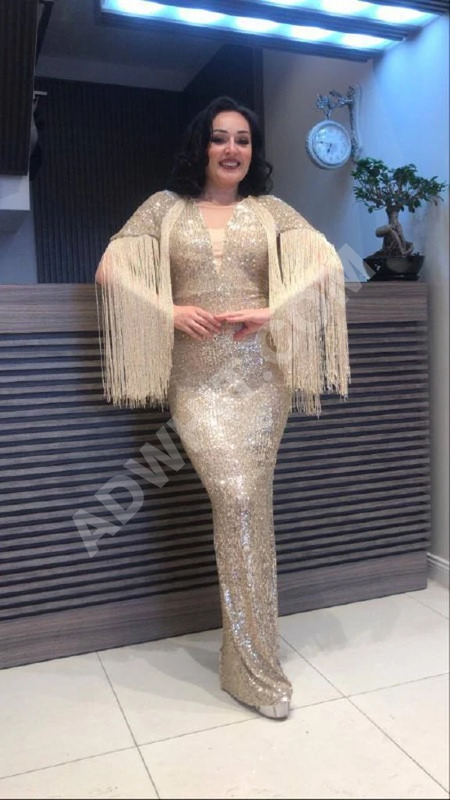 فستان سهرة نسائي فاخر 