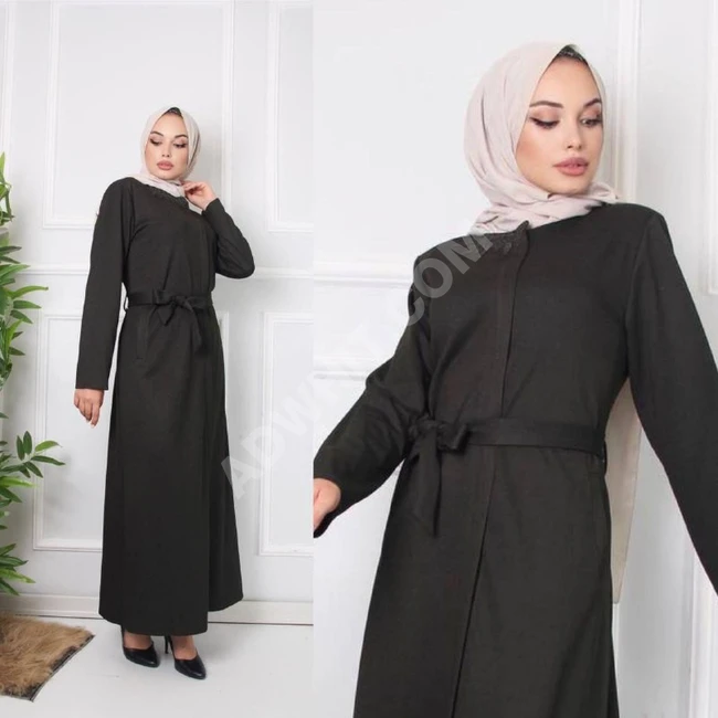 بالطو نسائي طويل شتوي 