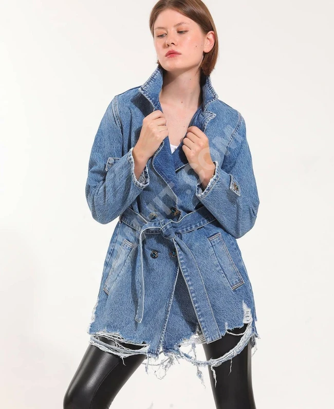 جاكيت جينز نسائي 