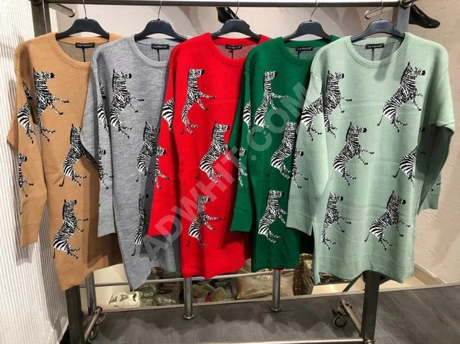 بلوز نسائي شتوي طويل 