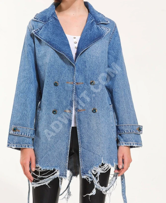 جاكيت جينز نسائي 