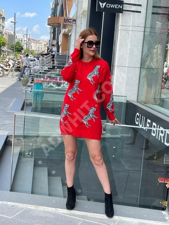 بلوز نسائي شتوي طويل 