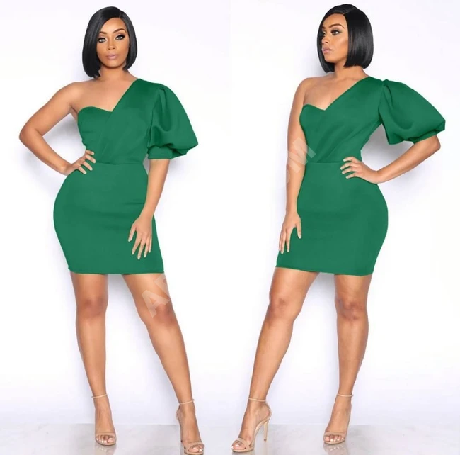 فستان سهرة نسائي قصير 