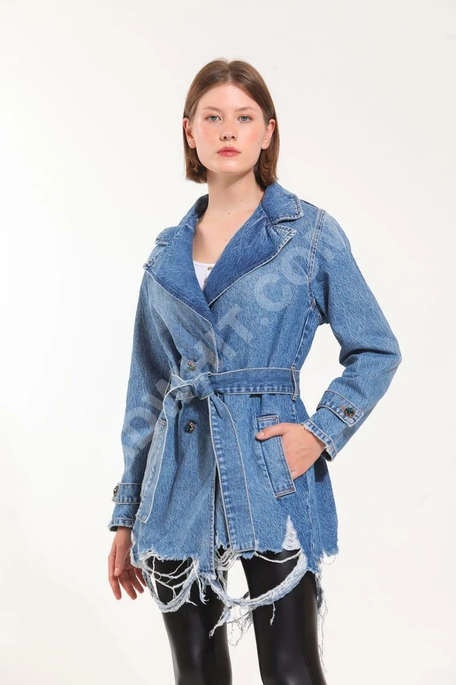 جاكيت جينز نسائي 