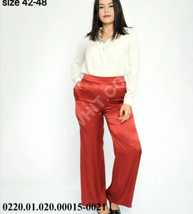 بنطال نسائي طويل 