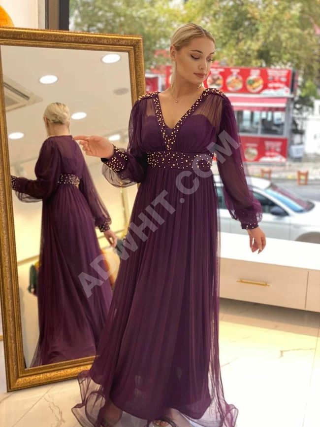 فستان سهرة نسائي 