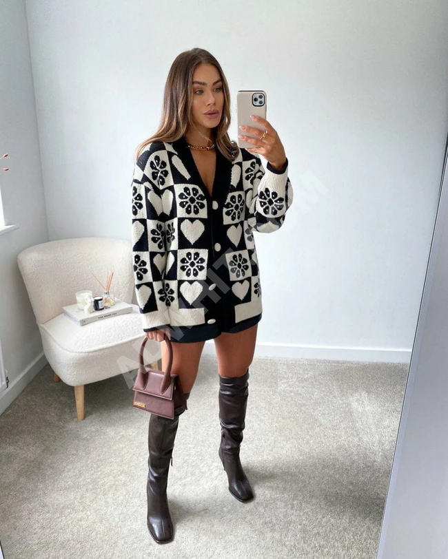 جاكيت صوف نسائي من زارا