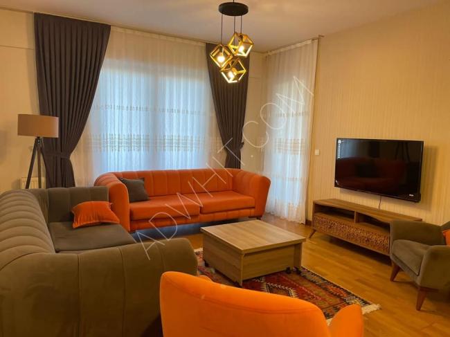 شقه غرفتين وصاله في يوروم اسطنبول بسعر 2150 دولار شهر شامل الفواتير سياحي 