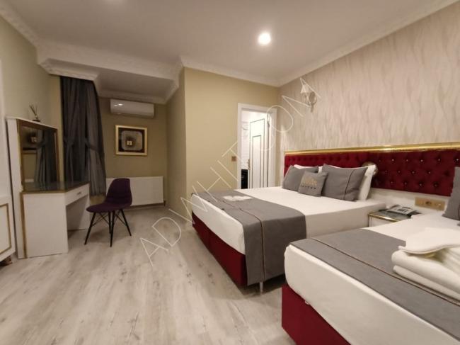 فرصة استثمارية .. امتلك فندق ثلاث نجوم في قلب اسطنبول الاوروبية