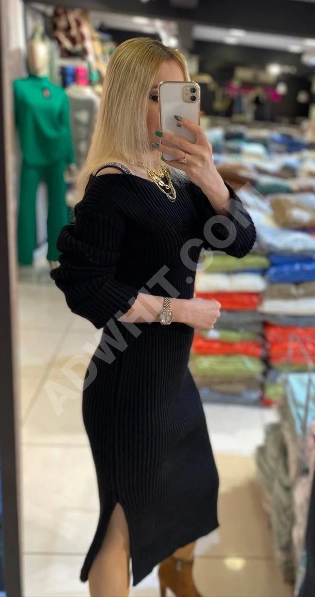 فستان تريكو