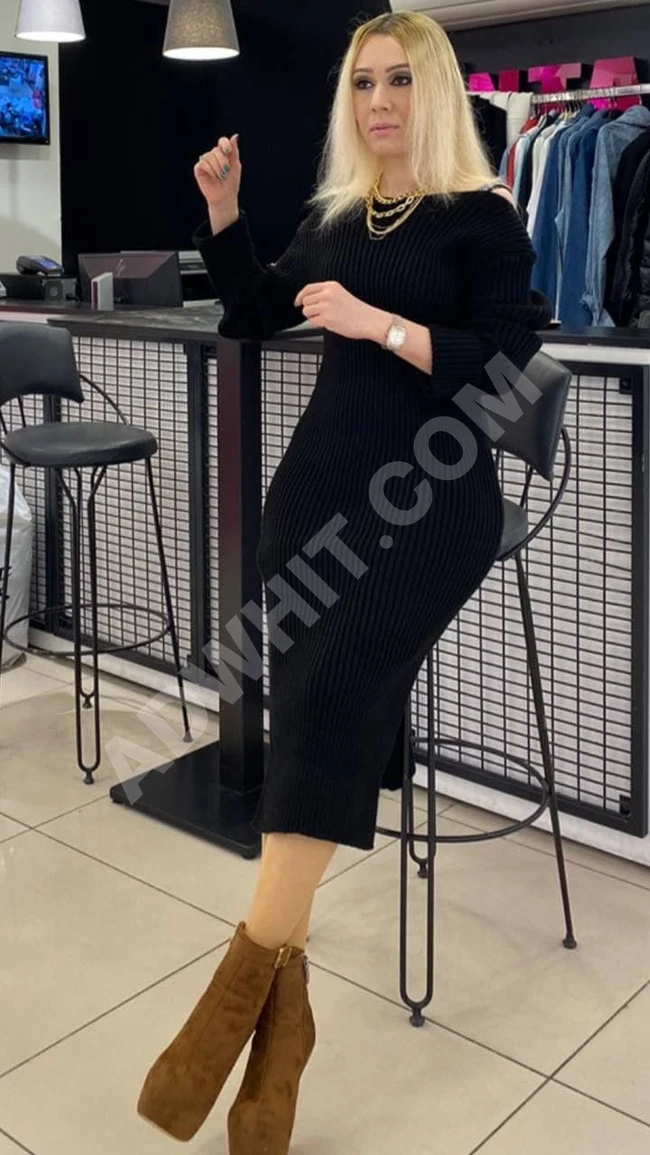 فستان تريكو