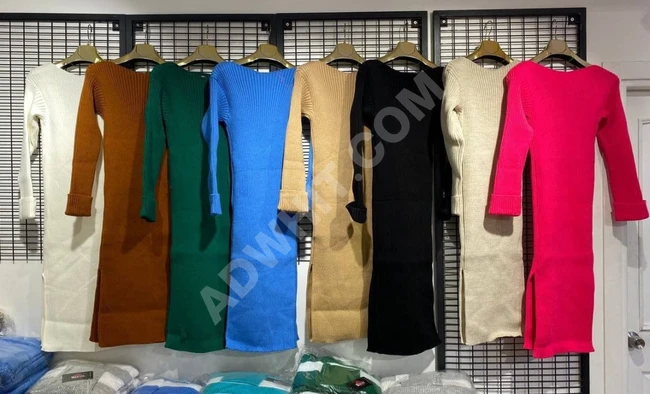 فستان تريكو