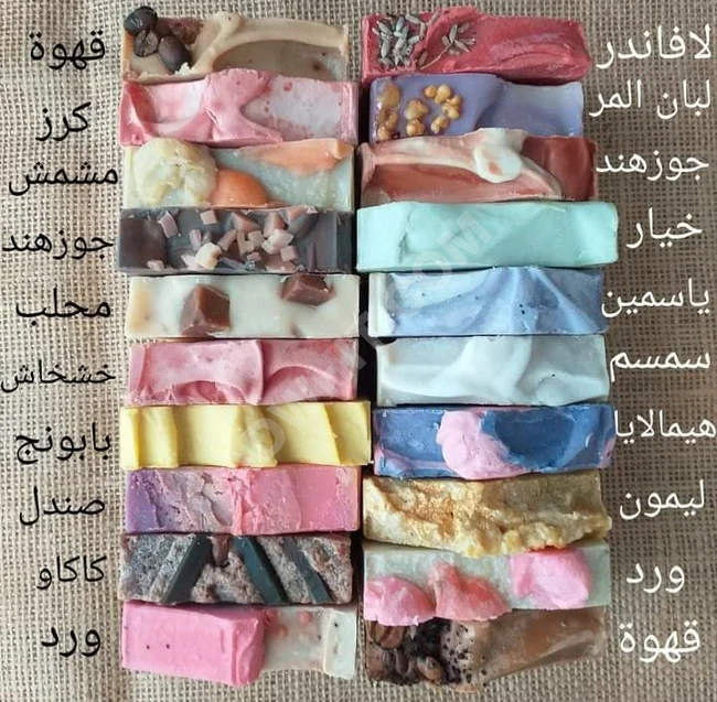 NATURAL HANDMADE SOAP    صابون طبيعي صناعة يدوية 