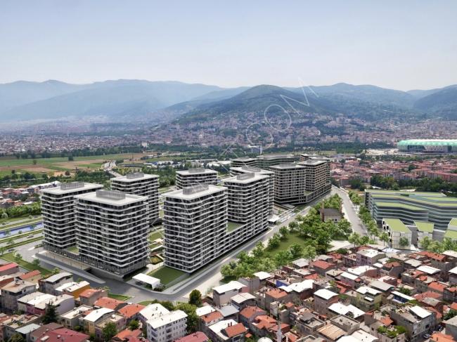 Bursa'daki DOWNTOWN'daki en büyük kompleks kapsamında