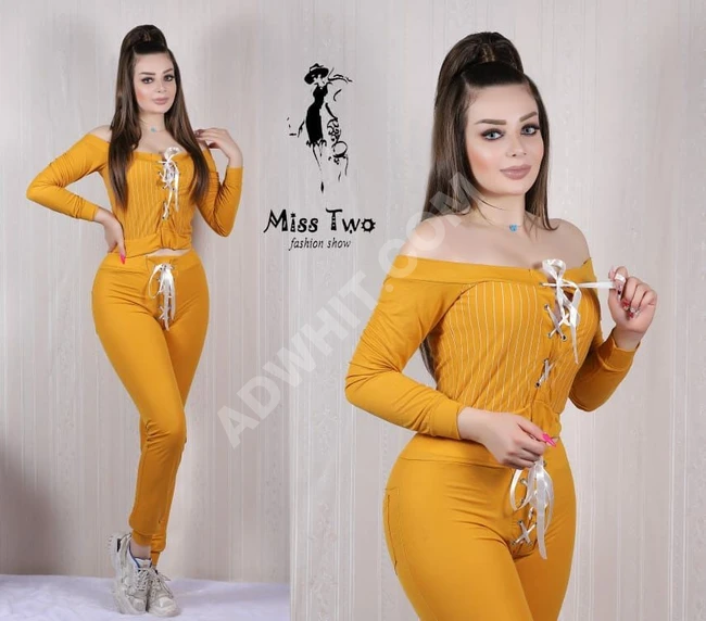 بيجامة قطن نسائية