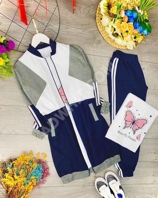 بيجامة نسائية 3 قطع