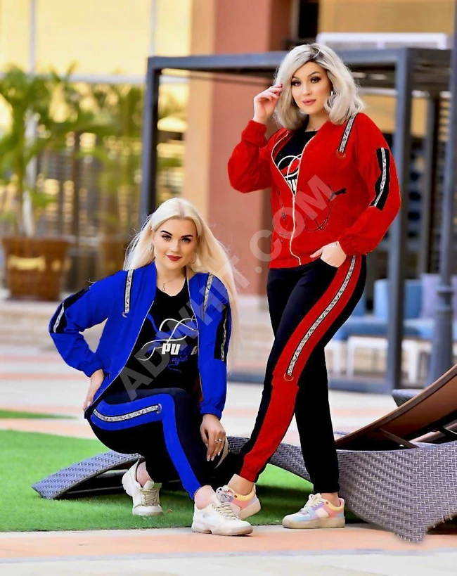 بيجامة نسائية 3 قطع