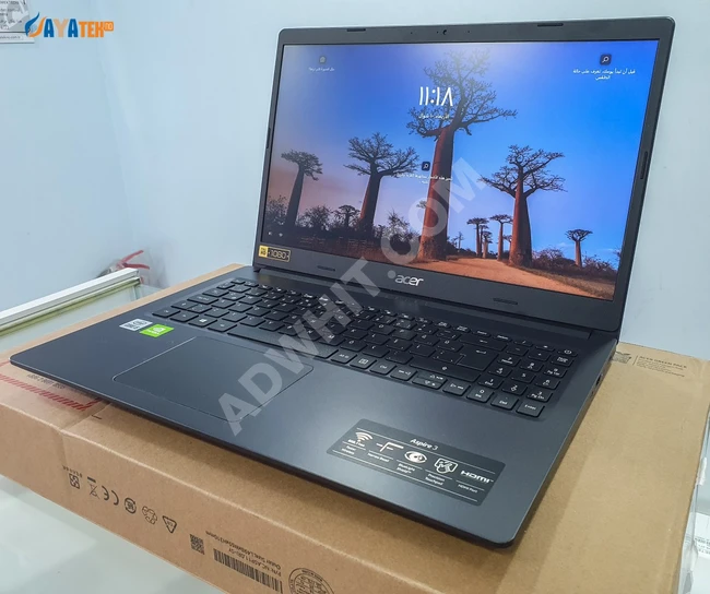 Acer الجهاز المميز لأصحاب الشركات الفخمة و المدراء مع كاصة مميزة و بلون مميز  مع وزن خفيف جداً للحمل و التنقل