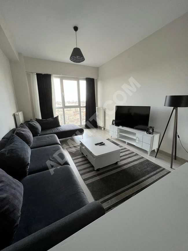 Furnished 1+1 apartment for annual rent in Bağcılar near 212 Mall and Mall Of Istanbul