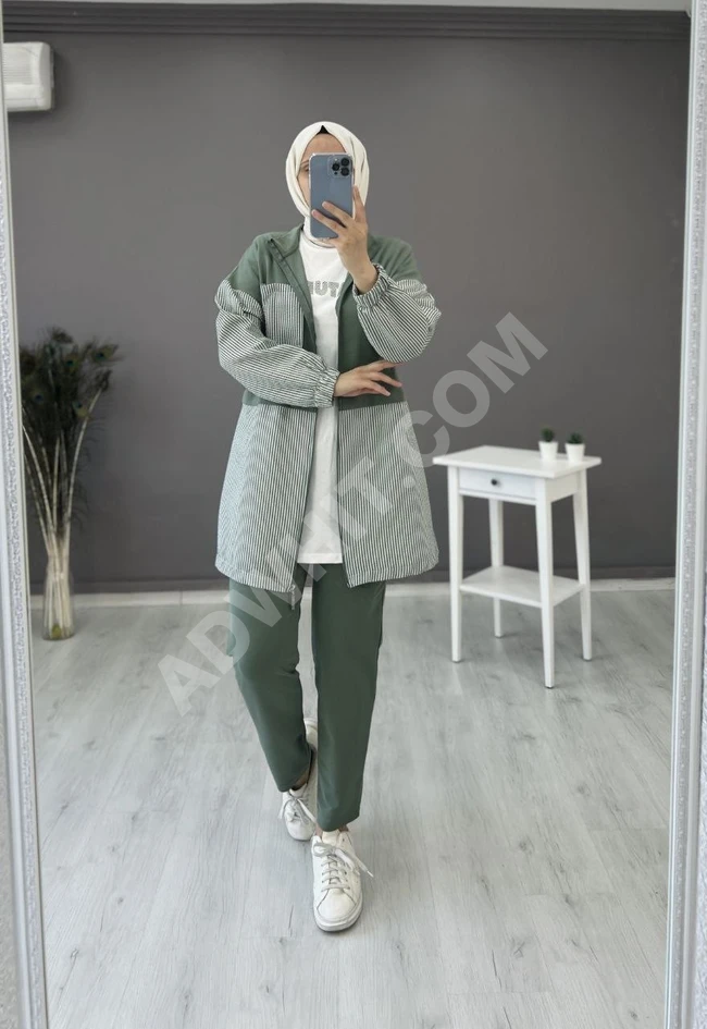 طقم نسائي 3 قطع