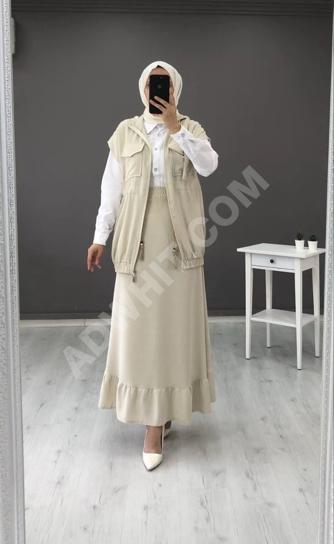 طقم نسائي 3 قطع