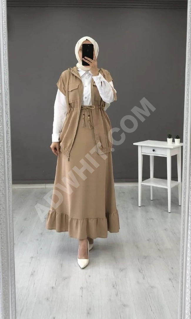 طقم نسائي 3 قطع