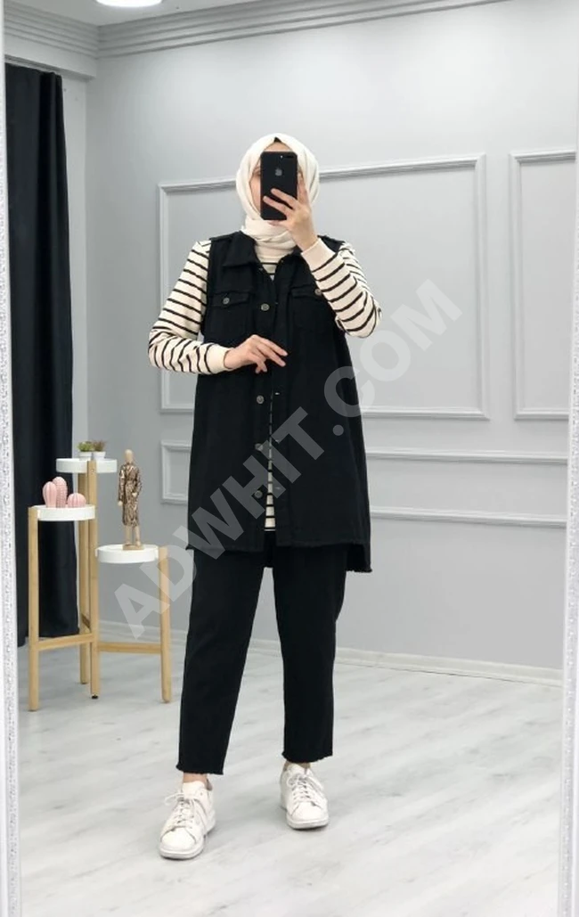 طقم نسائي 3 قطع