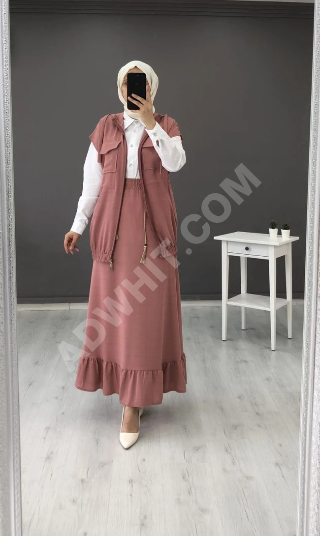 طقم نسائي 3 قطع