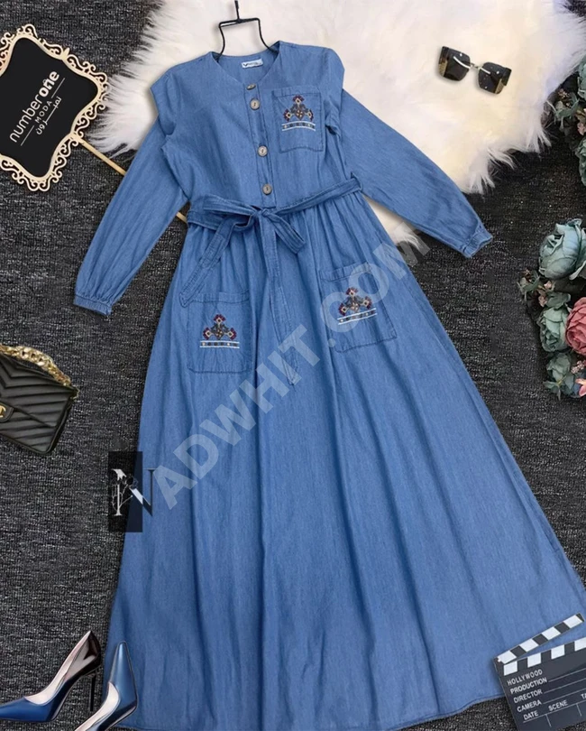 فستان جينز نسائي