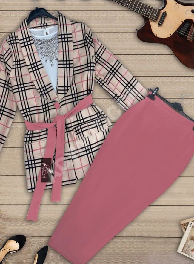 طقم نسائي 3 قطع