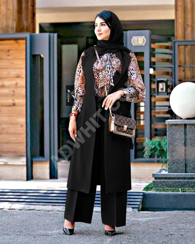 طقم نسائي 3 قطع