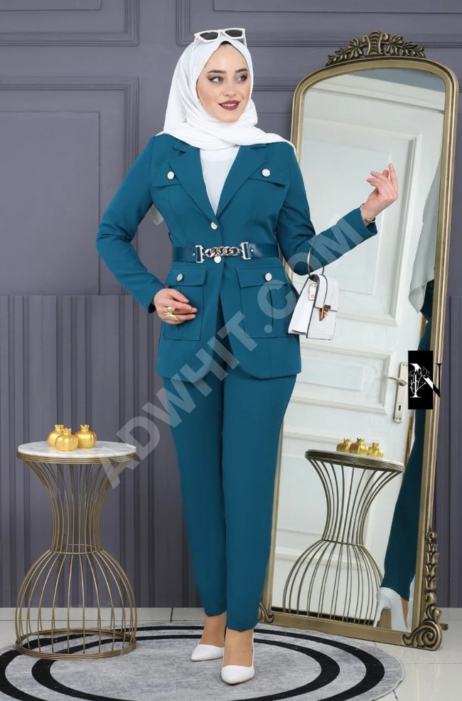 طقم نسائي 3 قطع