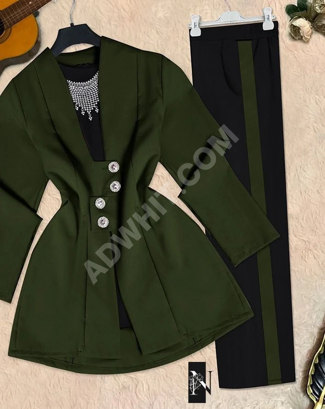 طقم نسائي 3 قطع